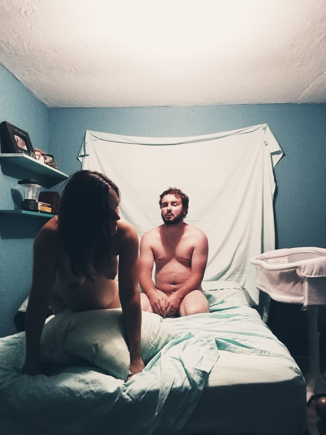 Click to view full size pregnant milf wife Jessica fucks lover