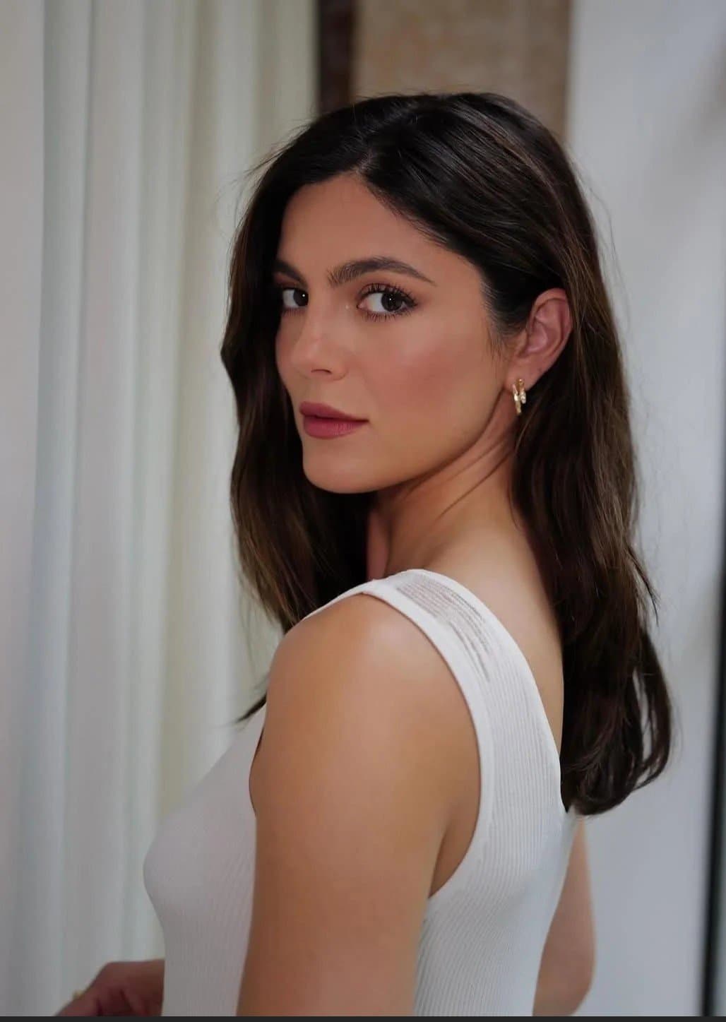 Monica Barbaro This dark haired biracial actress is jerk meat.  Sexy slutty body for you to goon for