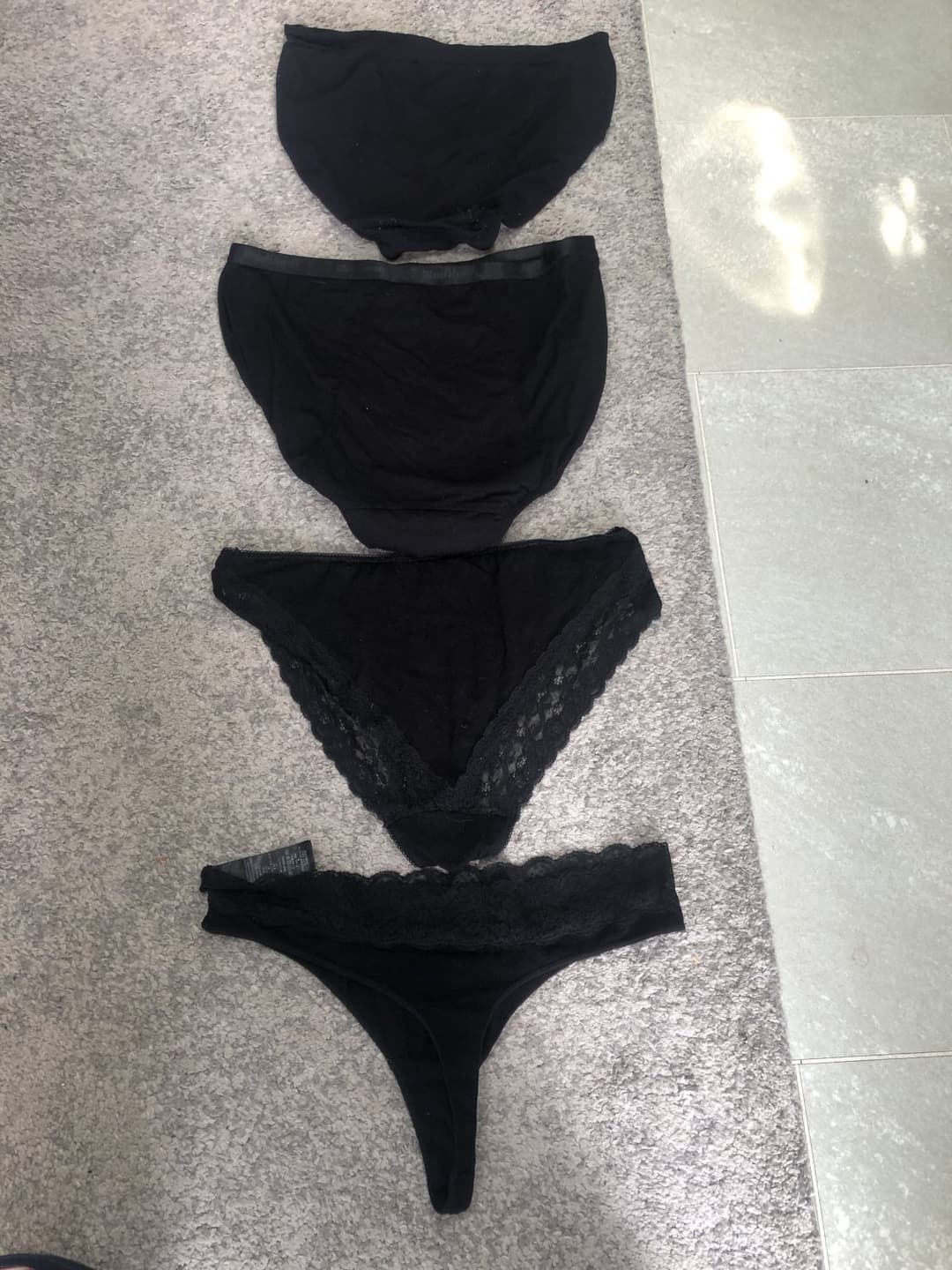 Uk milf big black pants fresh out the wash ?