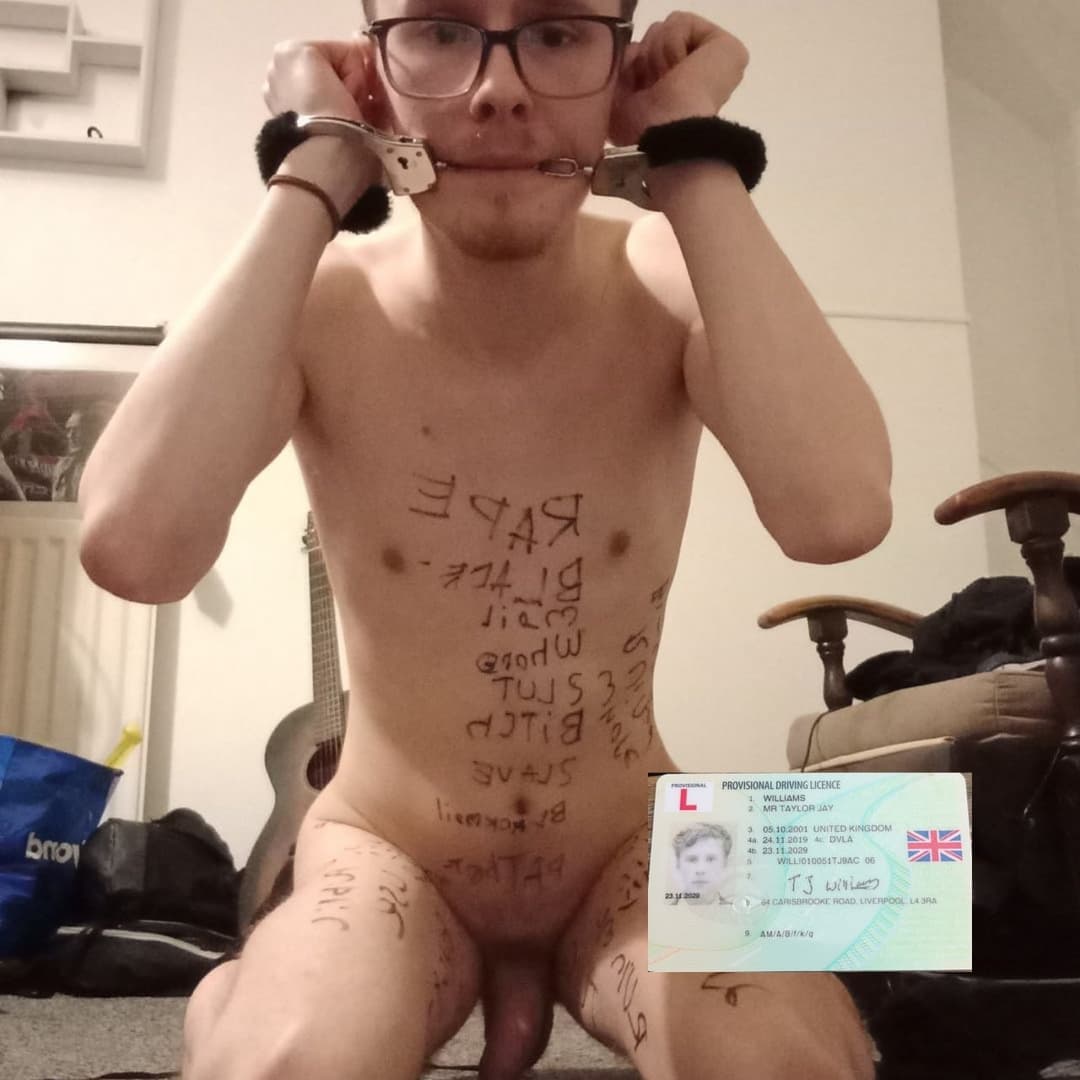 23 year old taylor jay Williams freak slave boi positive he actually wants his life ruined.