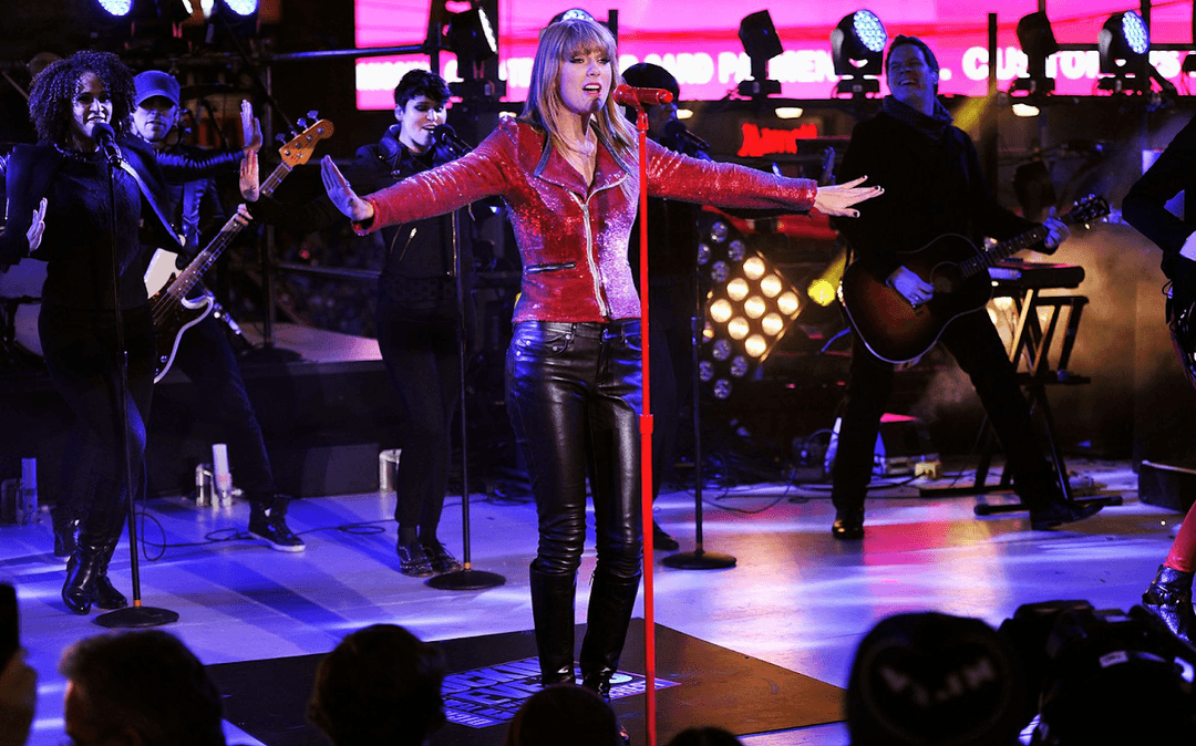 Taylor Swift New Years Eve 2012