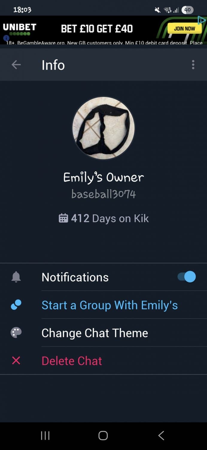 Click to view full size Pawg Emily shared by het Bf, his Kik in post.