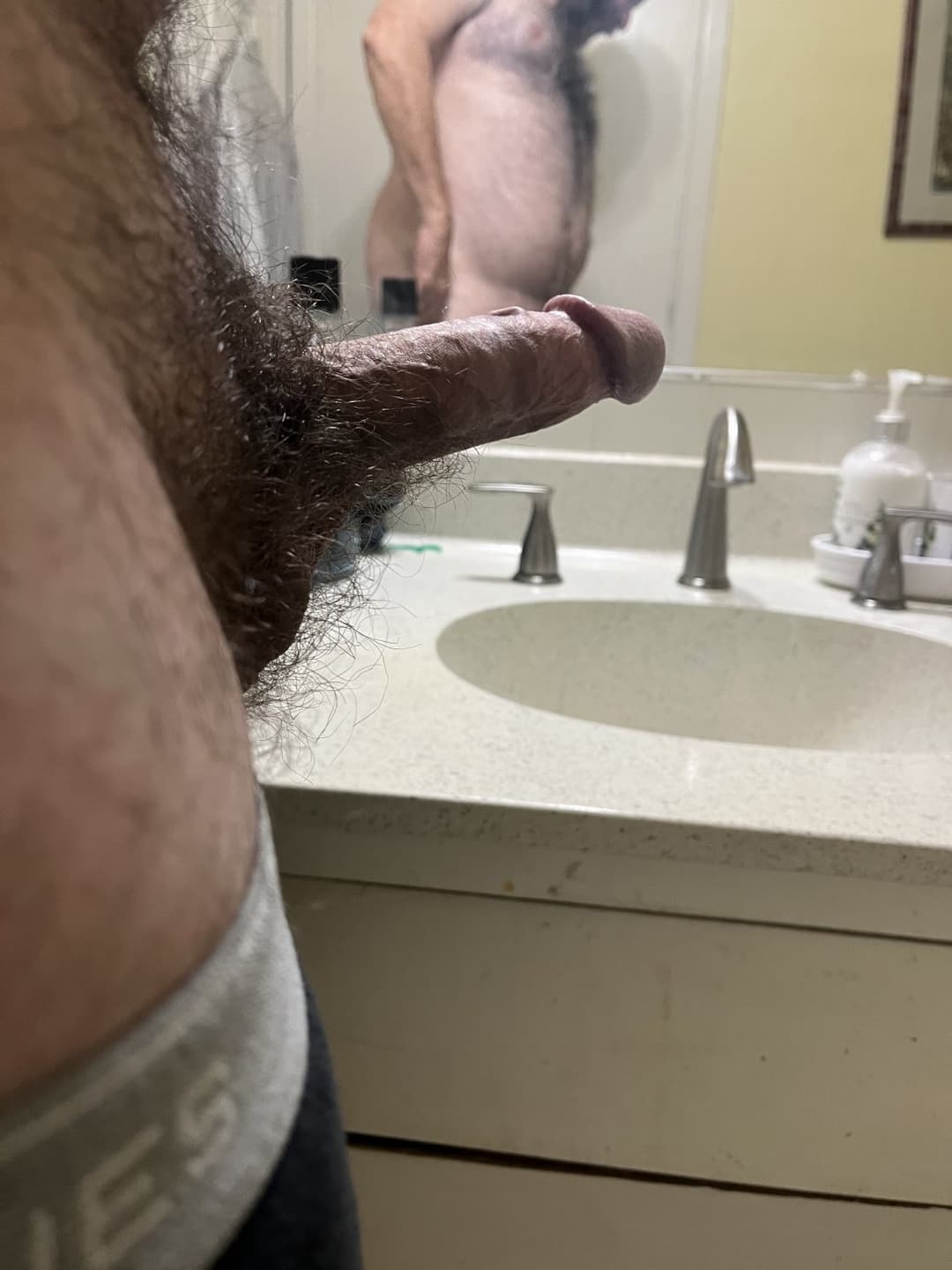 Before and after testosterone shaved is after testosterone started