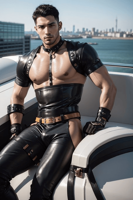 Click to view full size GAY A.I. MUSCLE MEN IN LINGERIE ???????