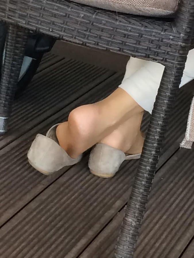 Hot Arches of Turkish Flight Attendant