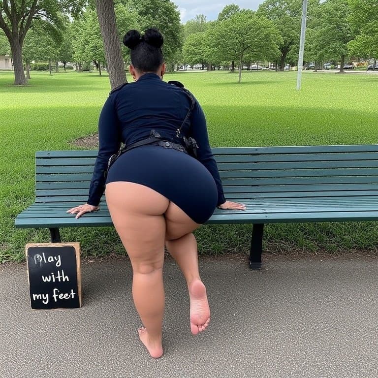 Asian officers want their fleshy soles messed with