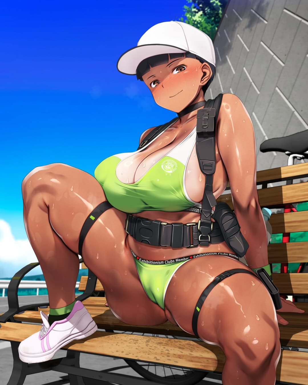 Click to view full size Short hair Japanese Girl 2 Hentai/Cartoon/Toon/AI/3D Dyke/stud/tomboy/lesbian/butch