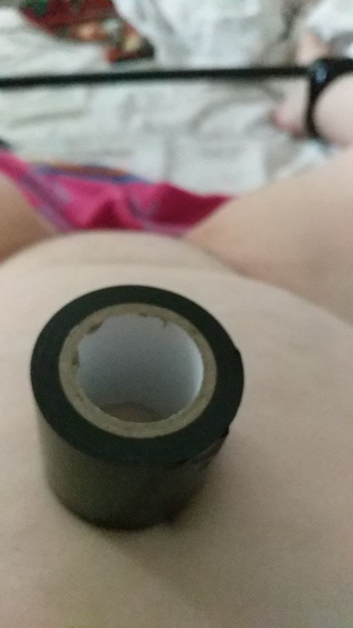 My dirty Kik piggy whore daughter in bondage tape going to send this to her bio dad