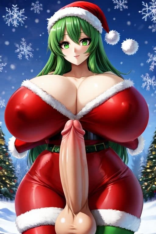 Holiday Futanari | My gift from me to you is two albums of AI porn! Happy Holidays!