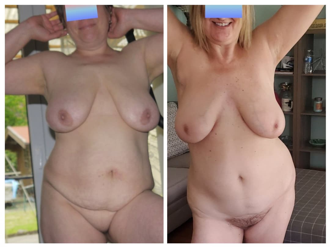 COLLAGE Side by Side Comparison with Anne