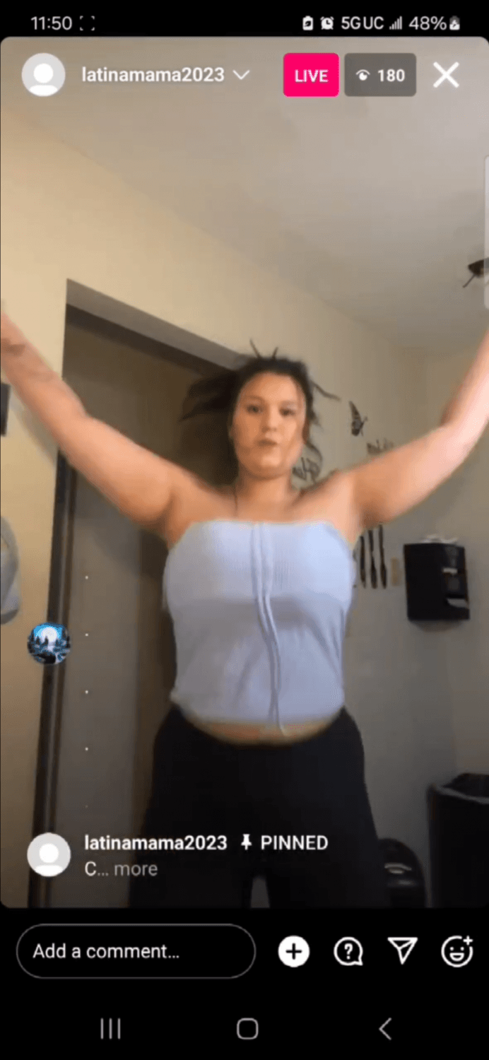 Instahoe on Instagram live with big tits and big areolas -l@tinababy2022 Vol 2