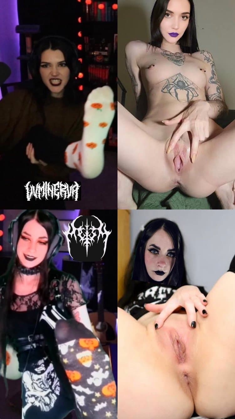 Minelzii porn (FAKE) - Twitch streamer Melzii x VVminerva collages collection