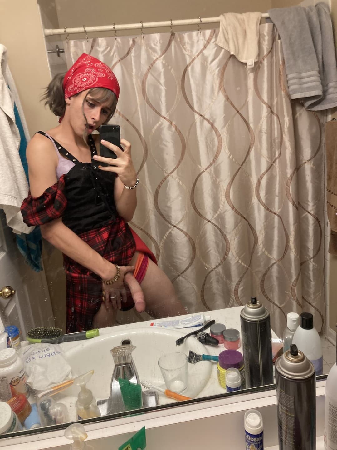 This transsexual slut is the most versatile creature when it comes to fucking