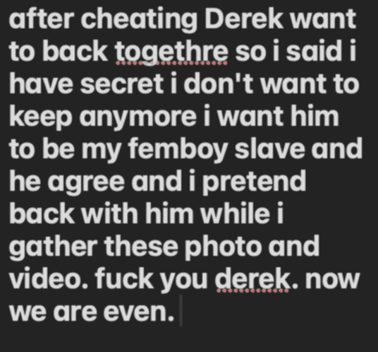 4ce feminized sissy ruined4life lol