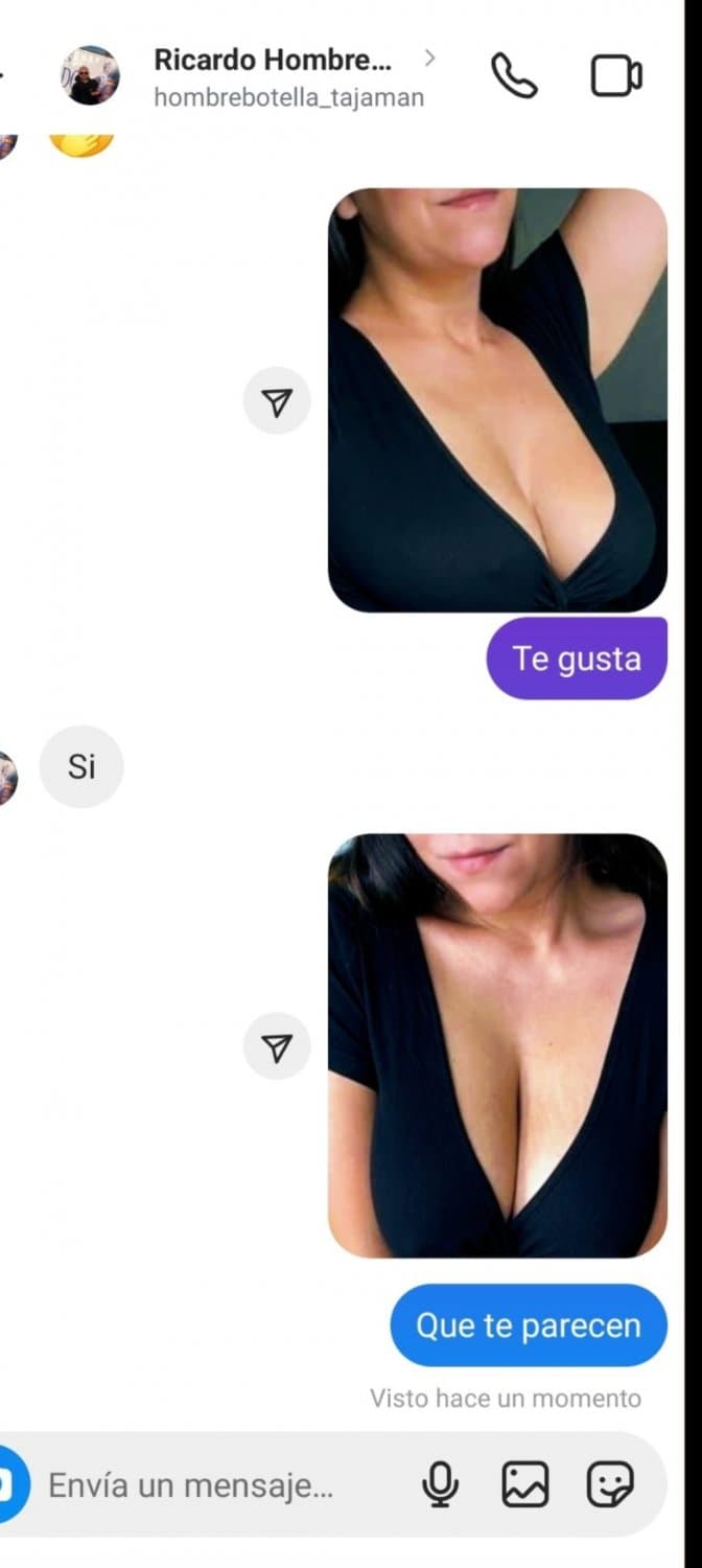 Cuando un amigo recibe un mensaje de la mujer de su amigo ... Putona tetona de Barcelona María Jesús