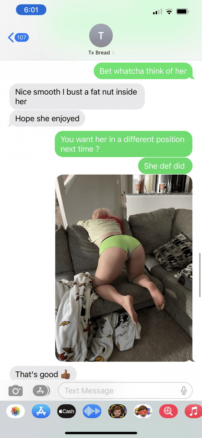 Houston Wife’s first bbc breeding