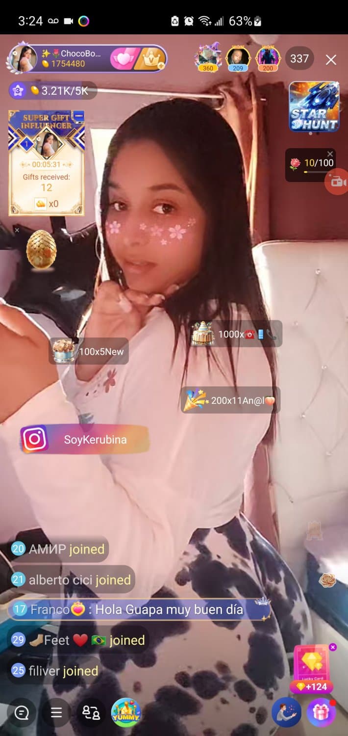 Venezolana gordita de bigo  ( chocc boo