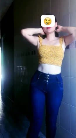 Maestra del estado de Veracruz enseña los resultados del gym ???