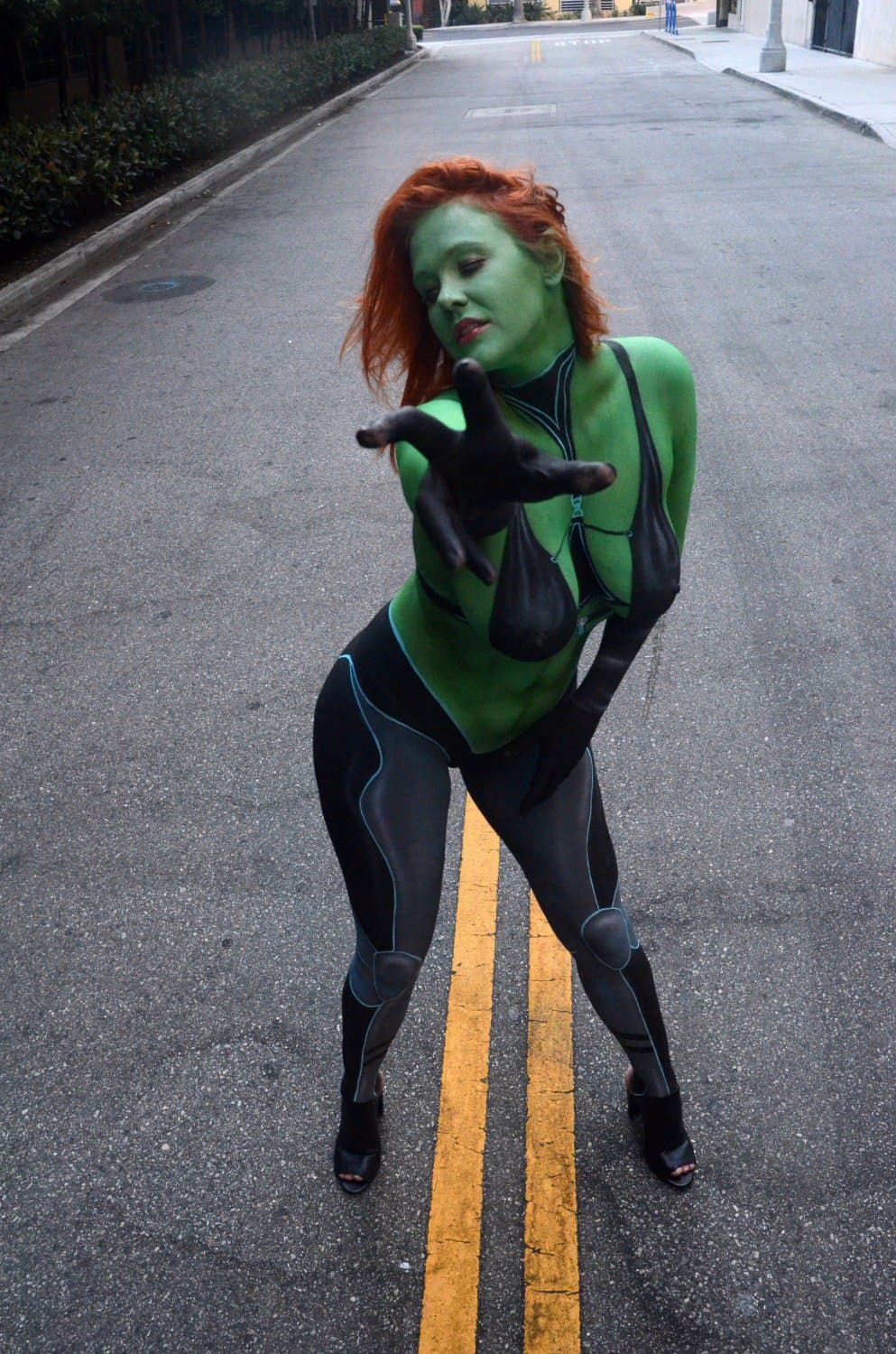 Redhead Maitland phat pussy Body paint ?