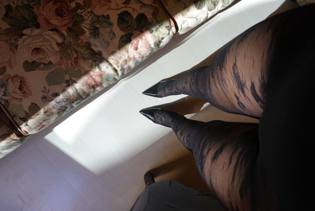 Soft lace on my skin, but I promise I won’t stay soft for long…