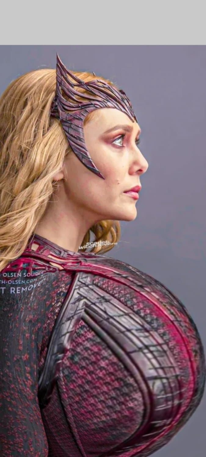 Young horny stud with raging cock unloads his Blue Ball Nut on Scarlett Witch Face and Tits