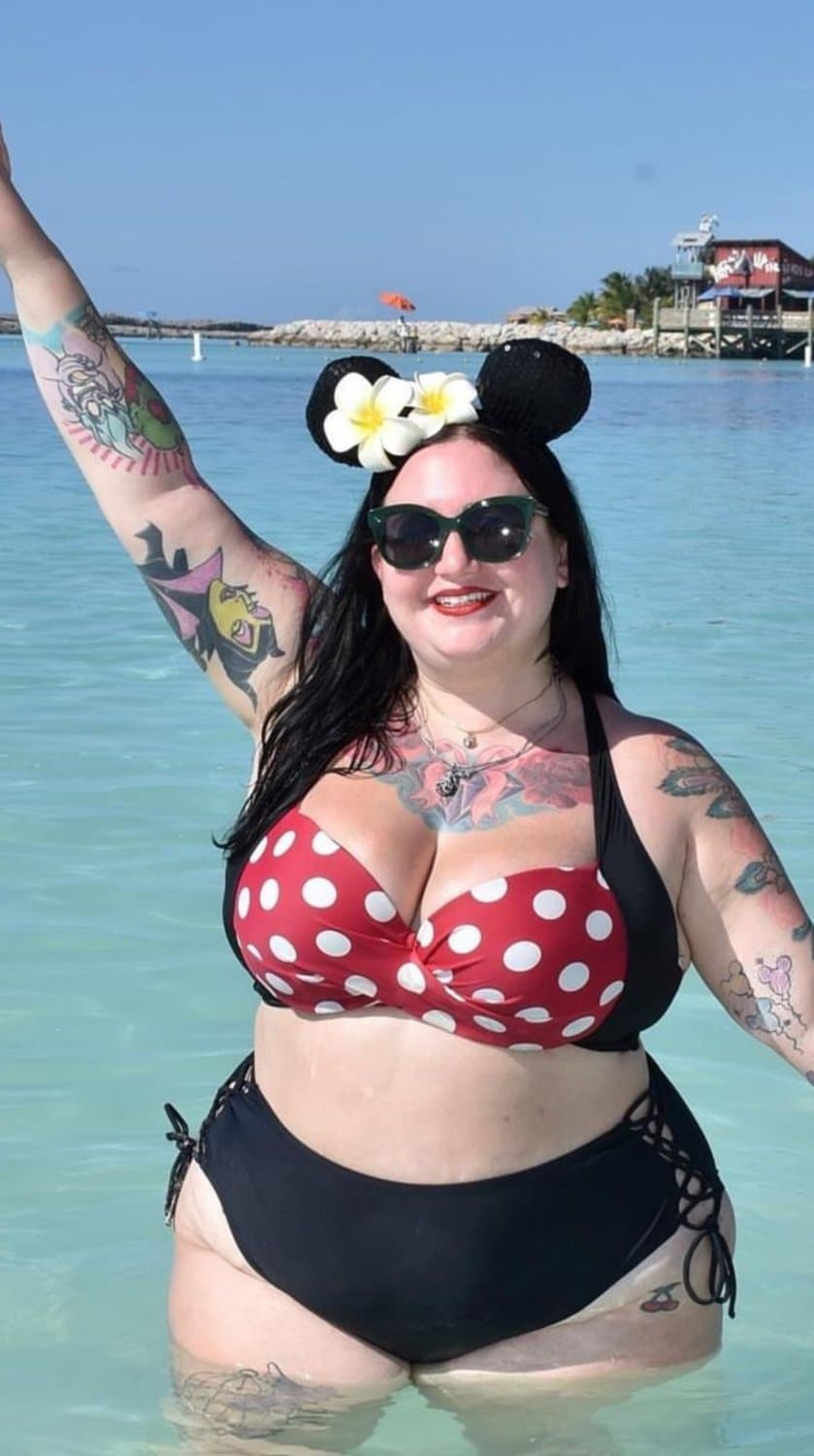 Big tits bbw goth slut Nicole fat chubby cum slut