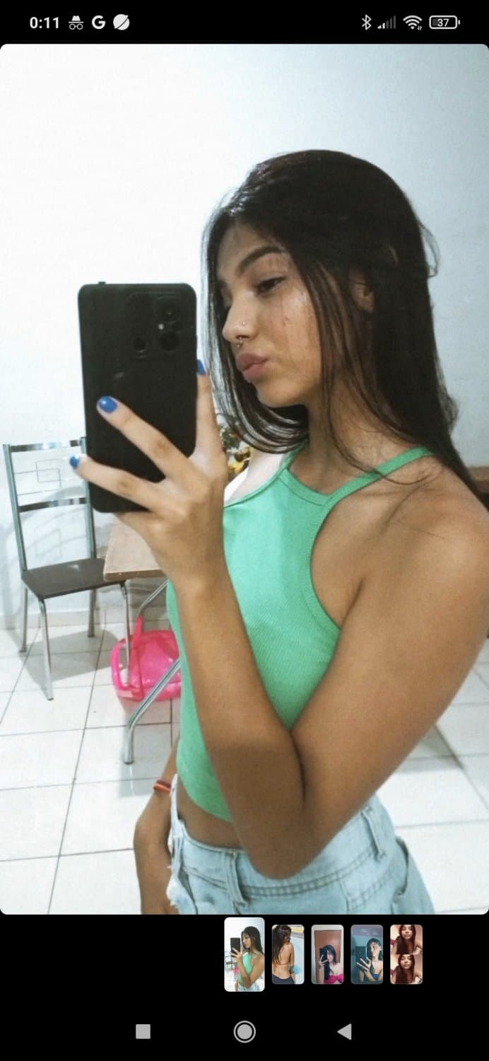 Novinha tik toker