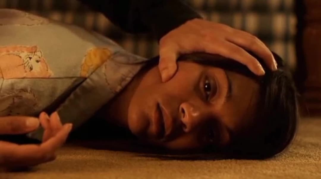 Zoe Saldana Ai Extended Scene of Burning Palms