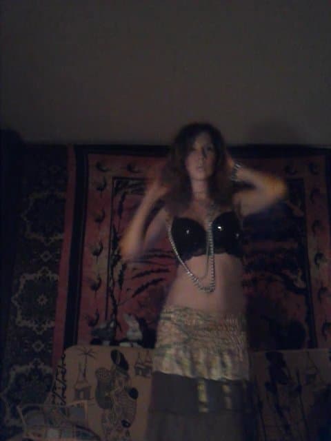 Dancing hot teen wife dancing slut