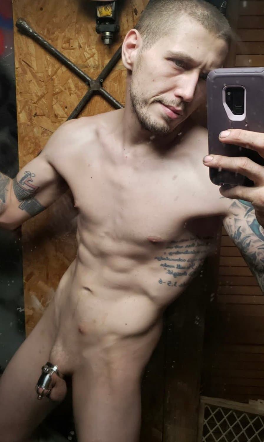 Joshua Boxell caged little dick