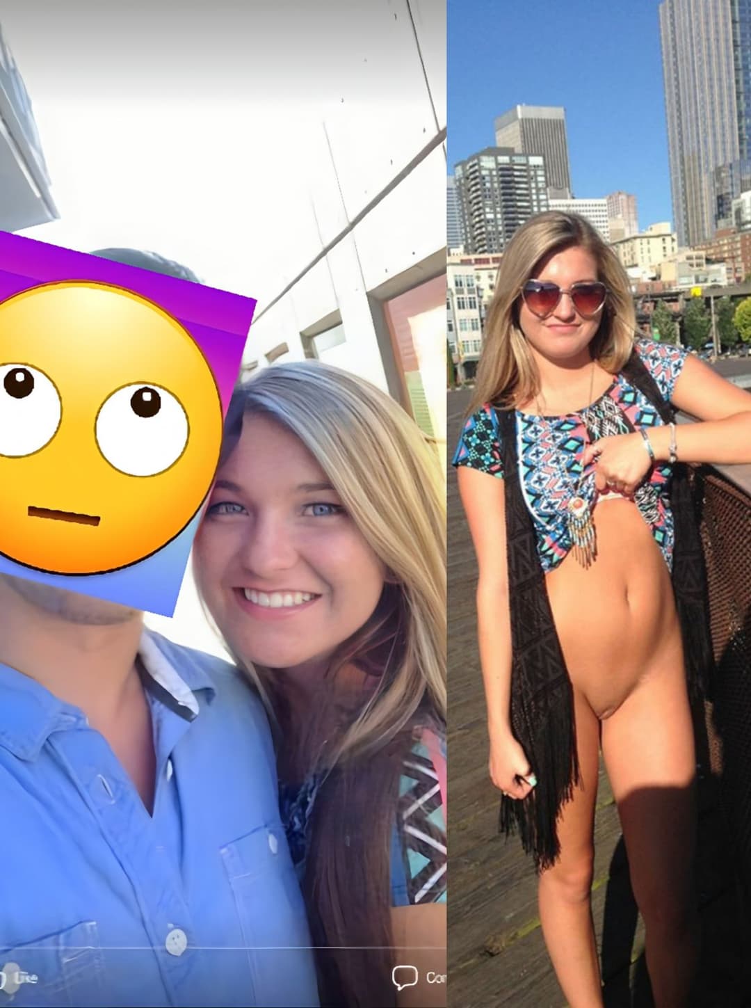 Seattle city flashing teen