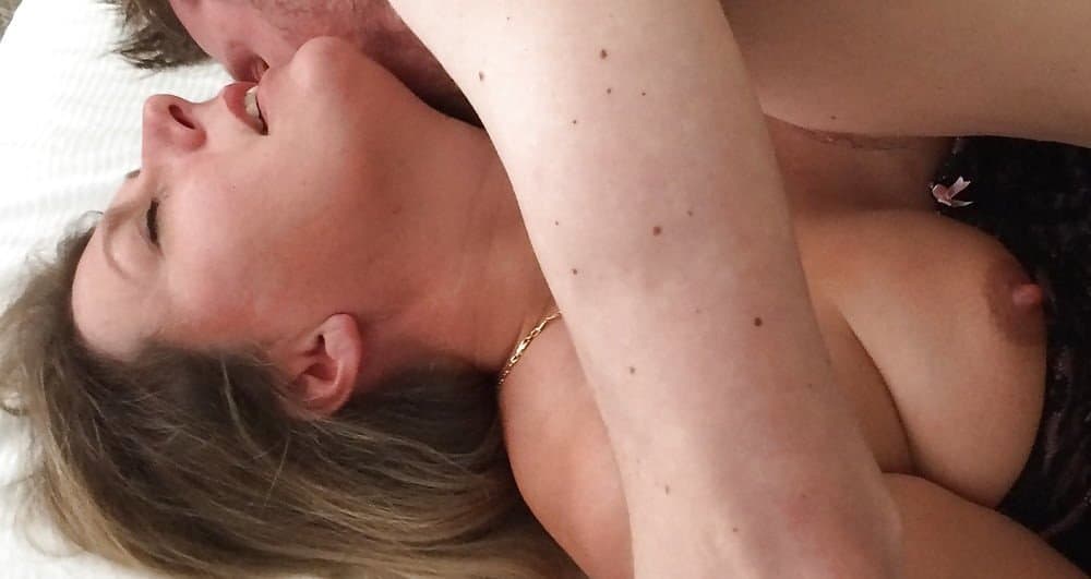 Amateur blonde swinger wife