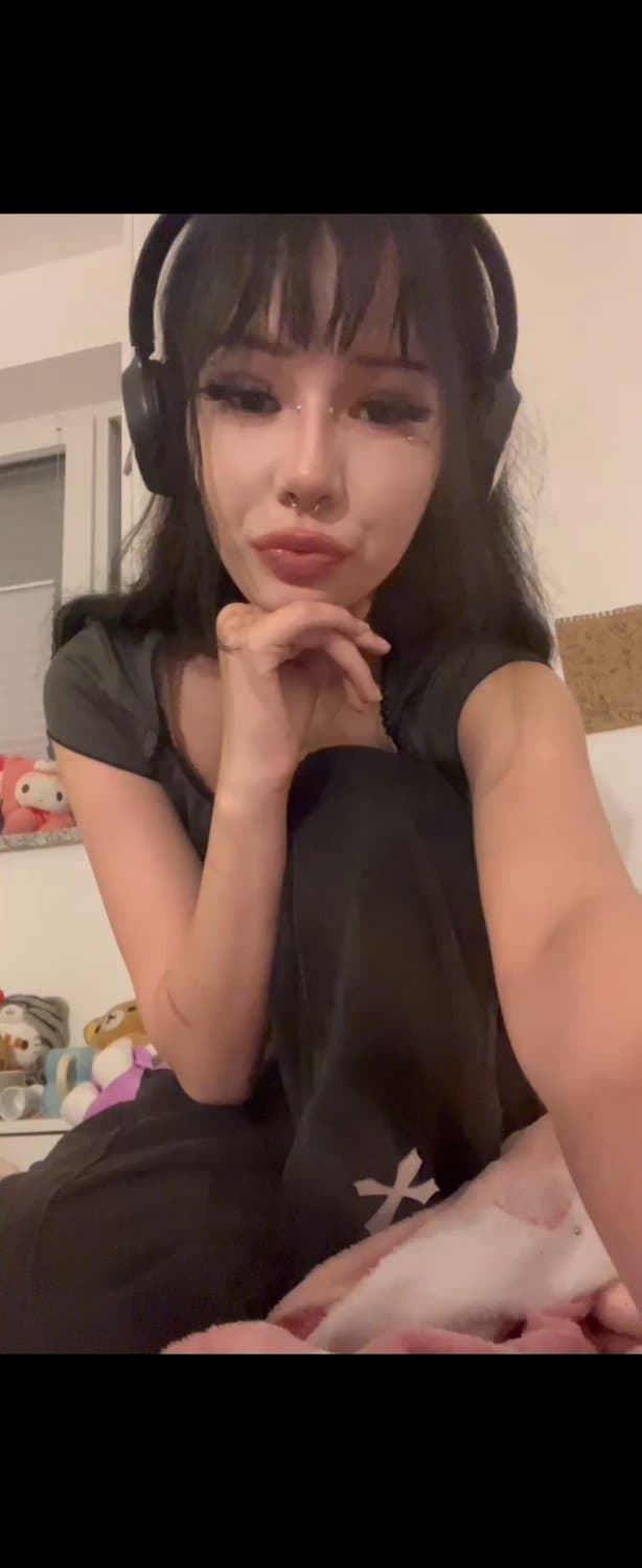 Beautiful Emo girl Playing with herself