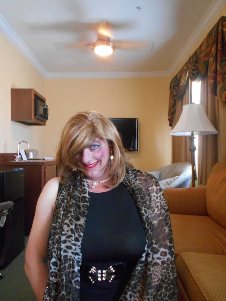 Sexy Sissy In Little Black Dress