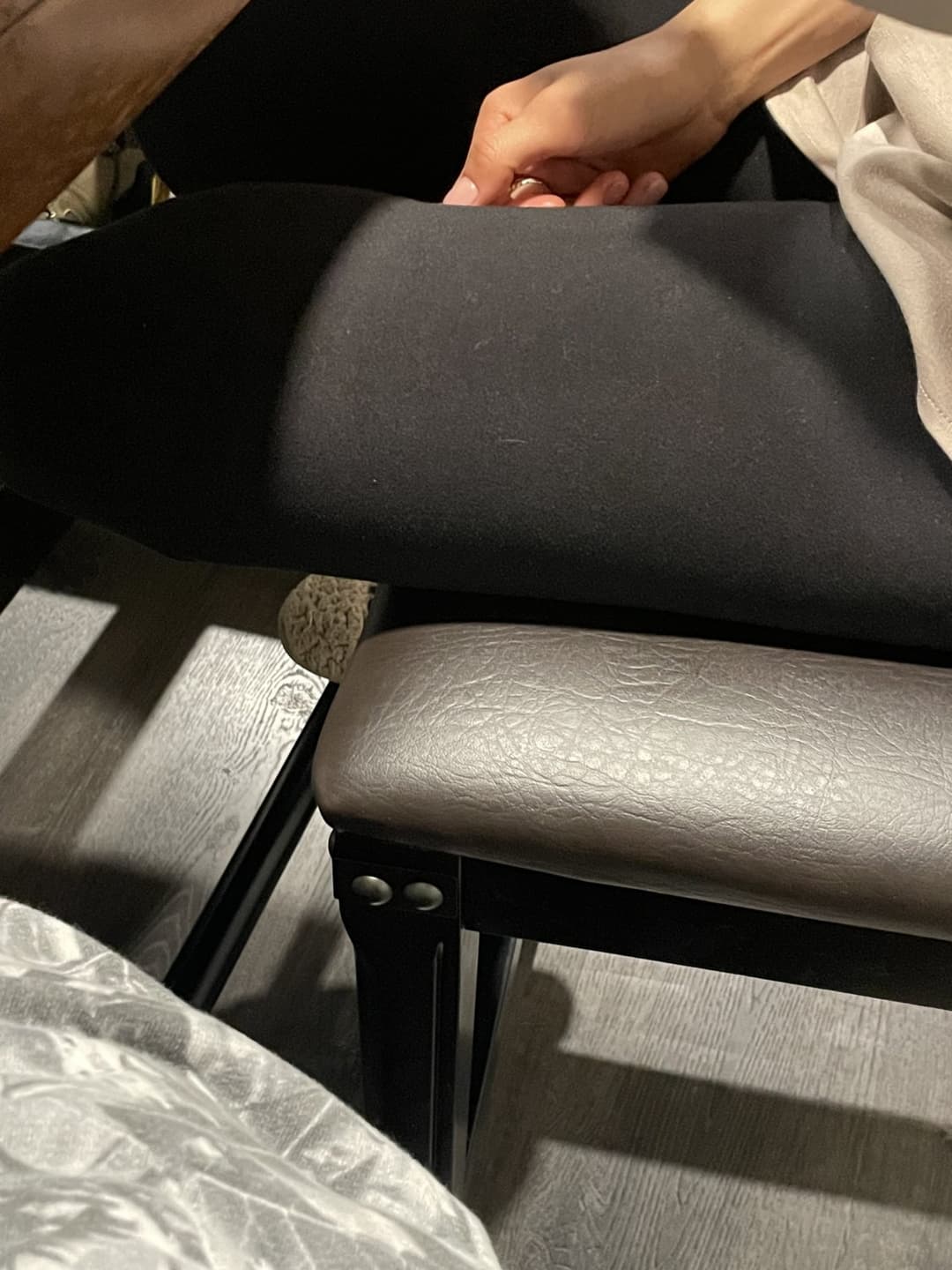 Creepshots of Latina my big sister and her panties & bra