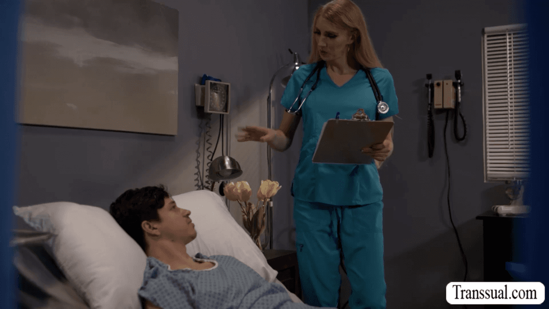 Fucking hot trans nurse!