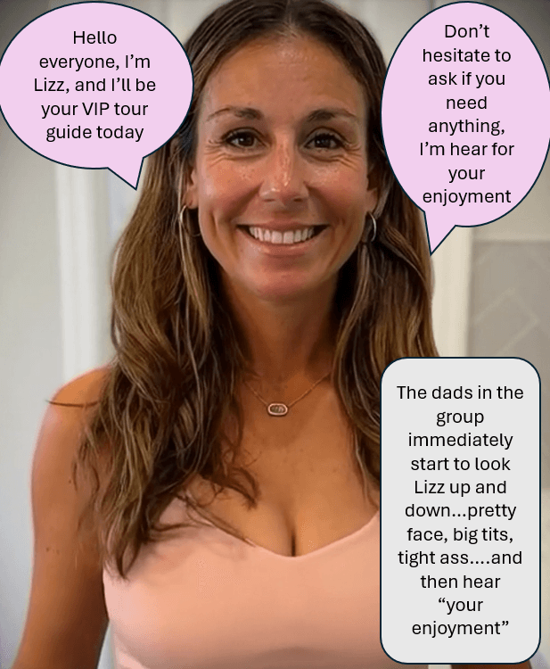 Milf adventures. VIP tour guide Lizz