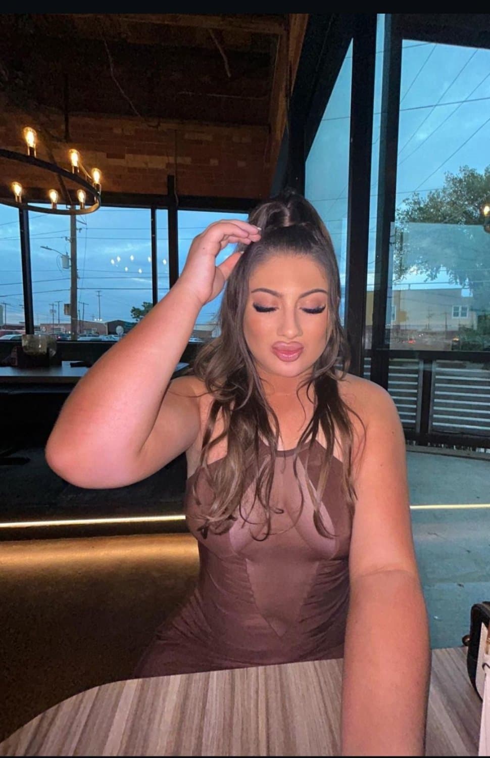 Thick brunette slut wants to be a model