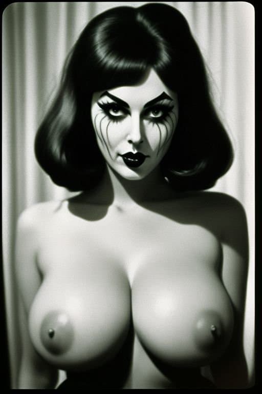 Halloween AI Artwork that I generated (Female Edition)