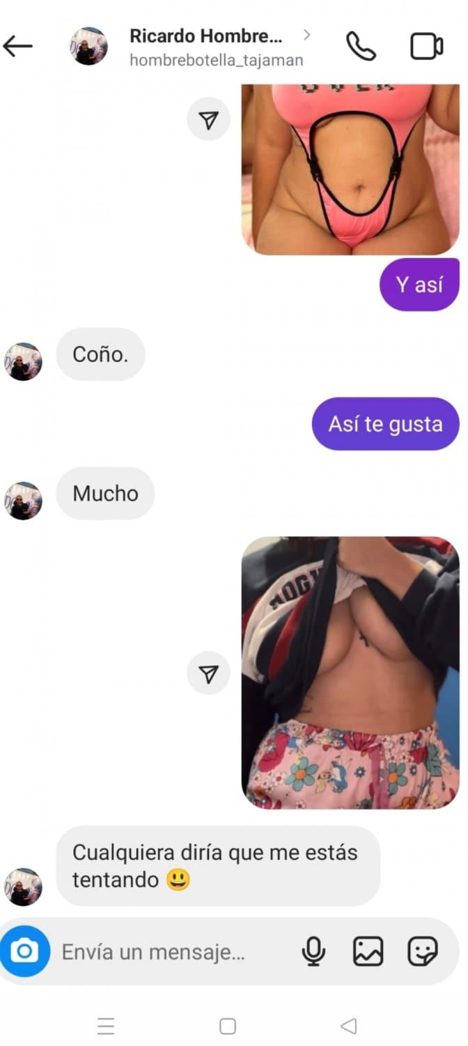 La exmujer de un amigo le escribe y el amigo se lo goza con la cerda (María Jesús Mata)