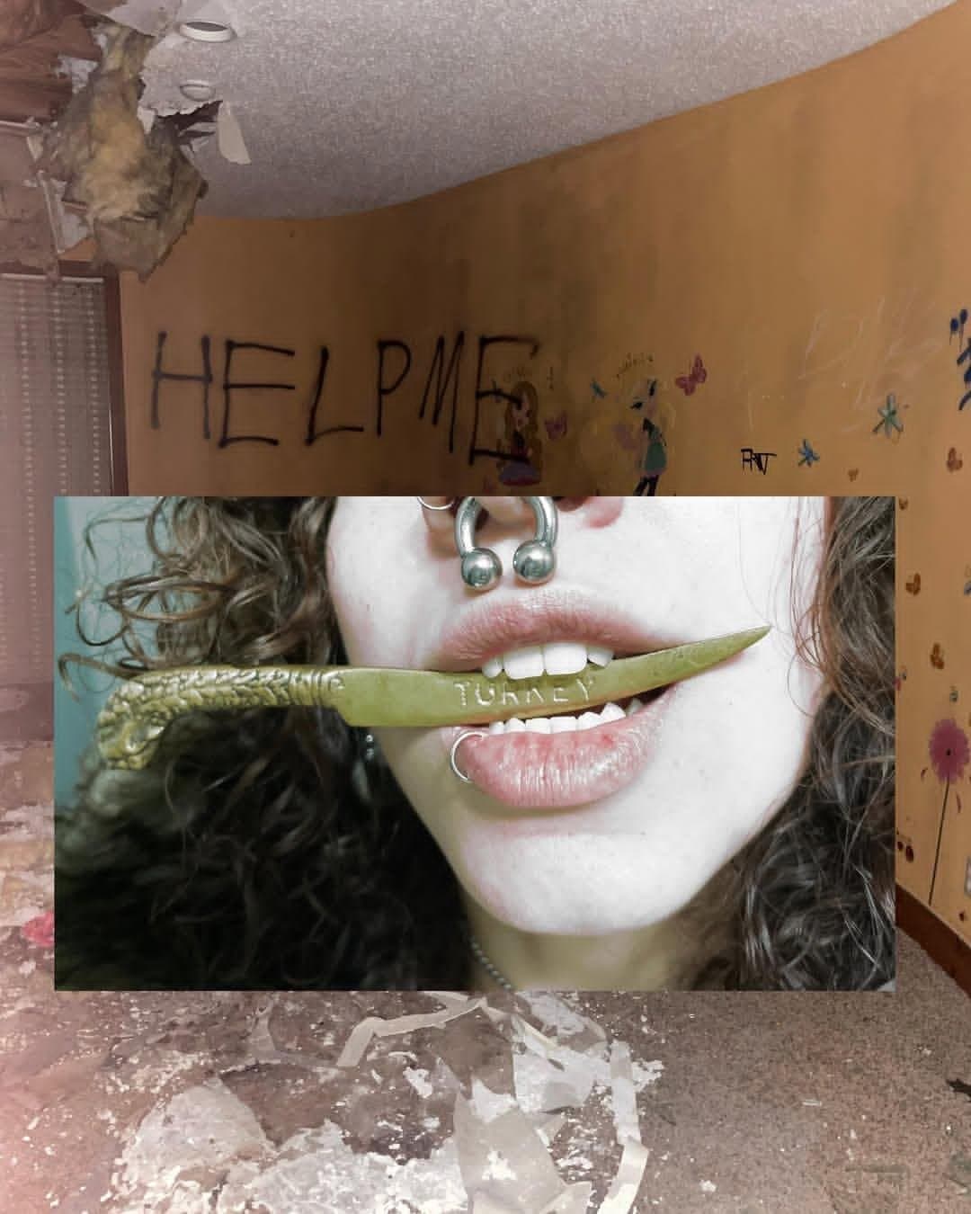 Latina Goth Slut Hottie METAL SLUT