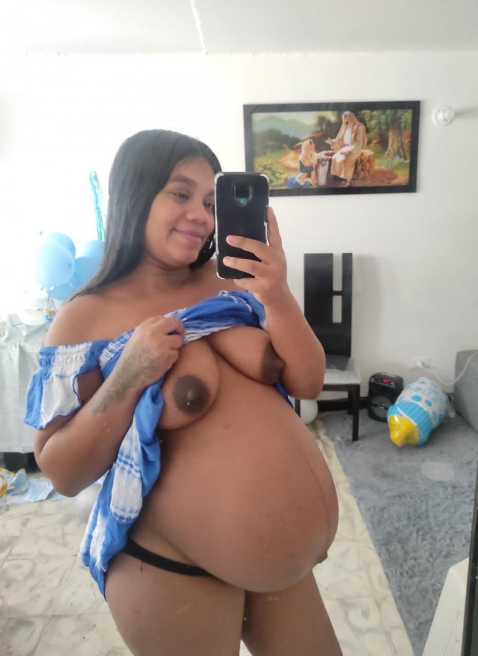 Pack de embarazada de pezones negros