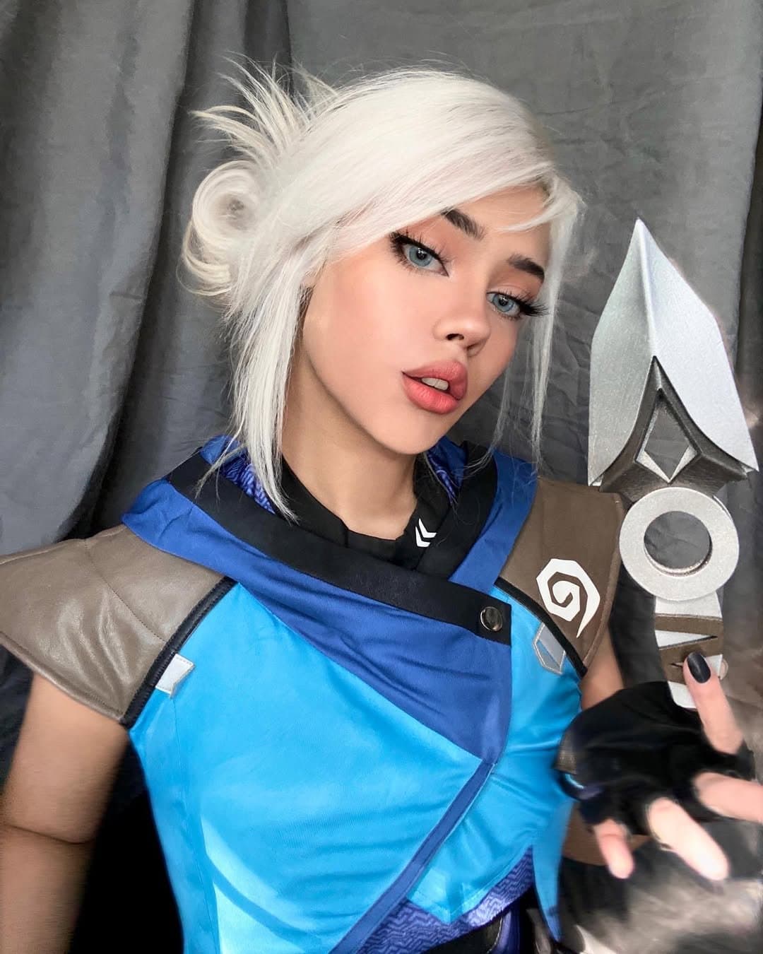 cute white cosplay blowjob missionary pov(DM ME FOR REQUESTS) AI #246