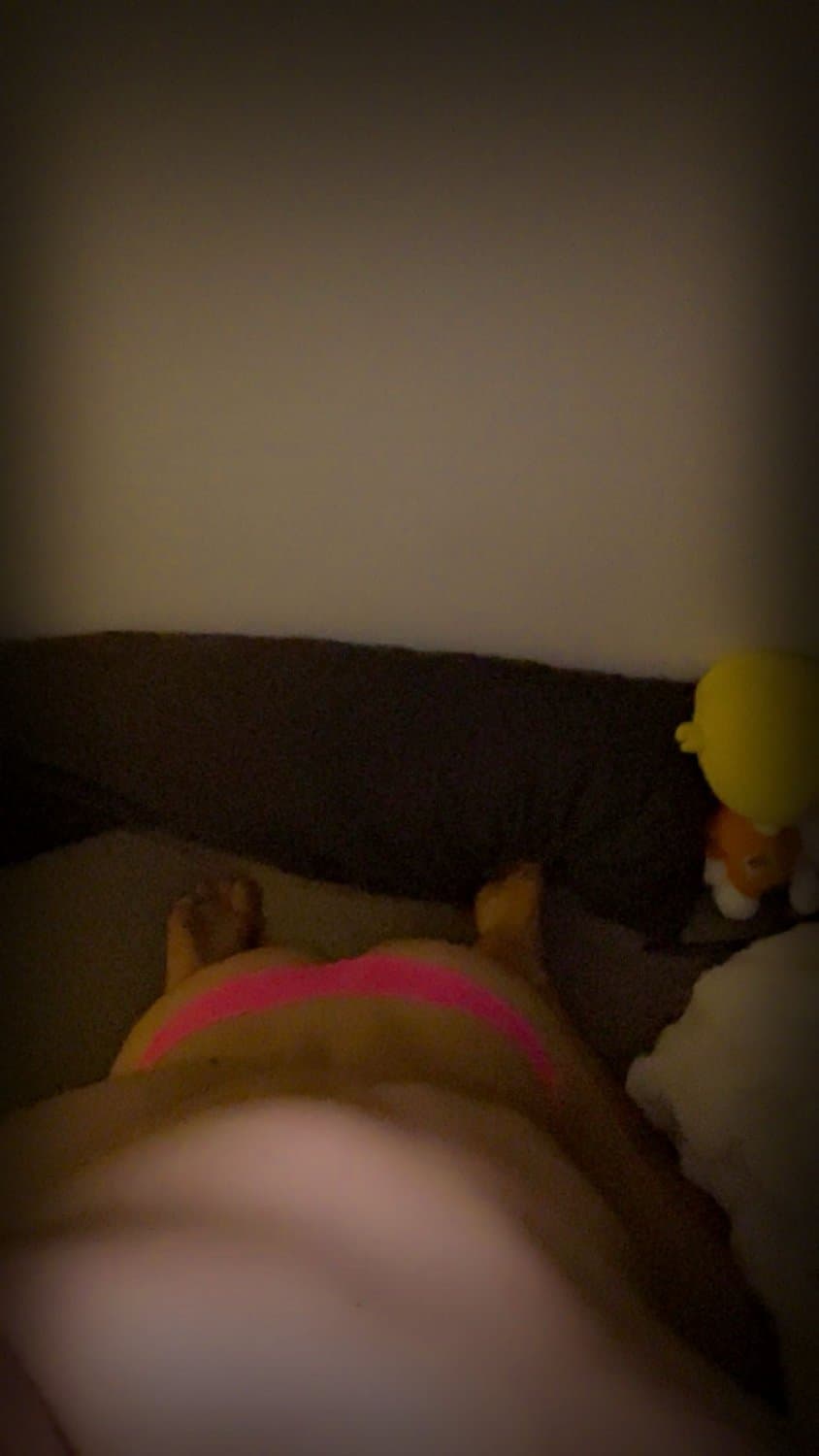 Teen Sissy showing off her cute ass in her new panties.