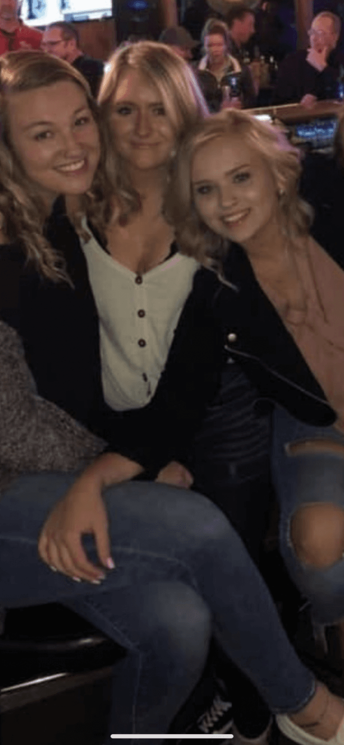 Jealous of my bud getting every one of our gfs. This blonde held her tits together watchin tits fuck
