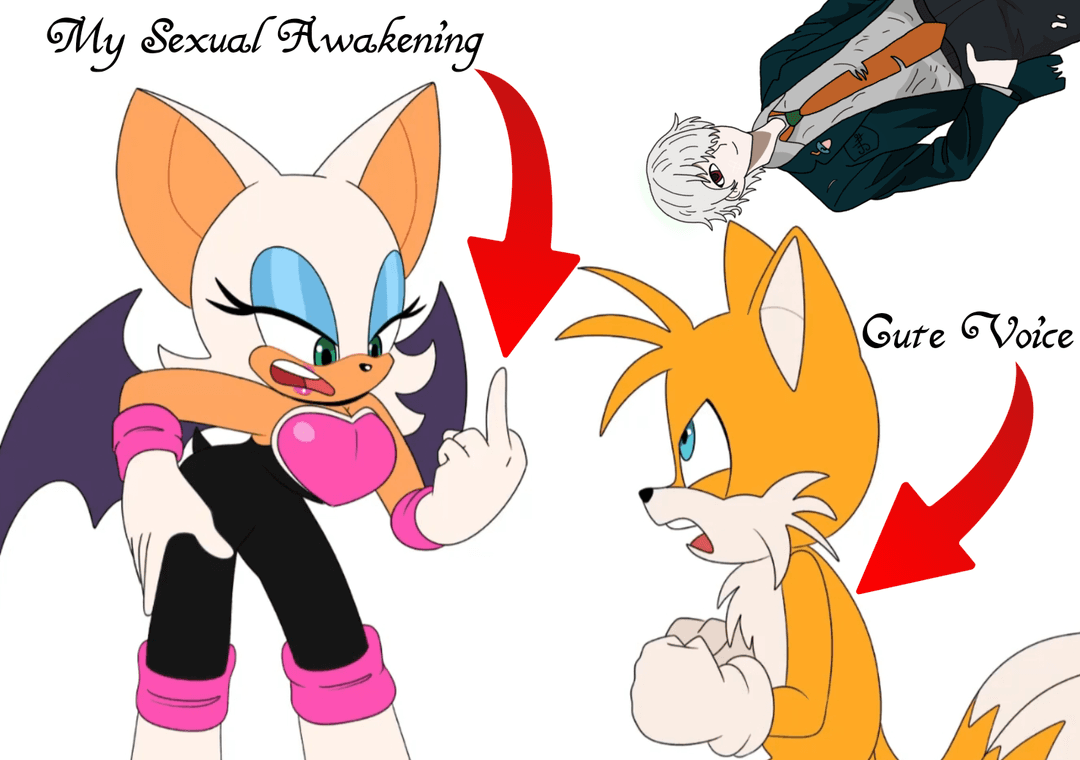 Shindere-Kun Reacts To Rouge & Tails By Shieldshroud. ?