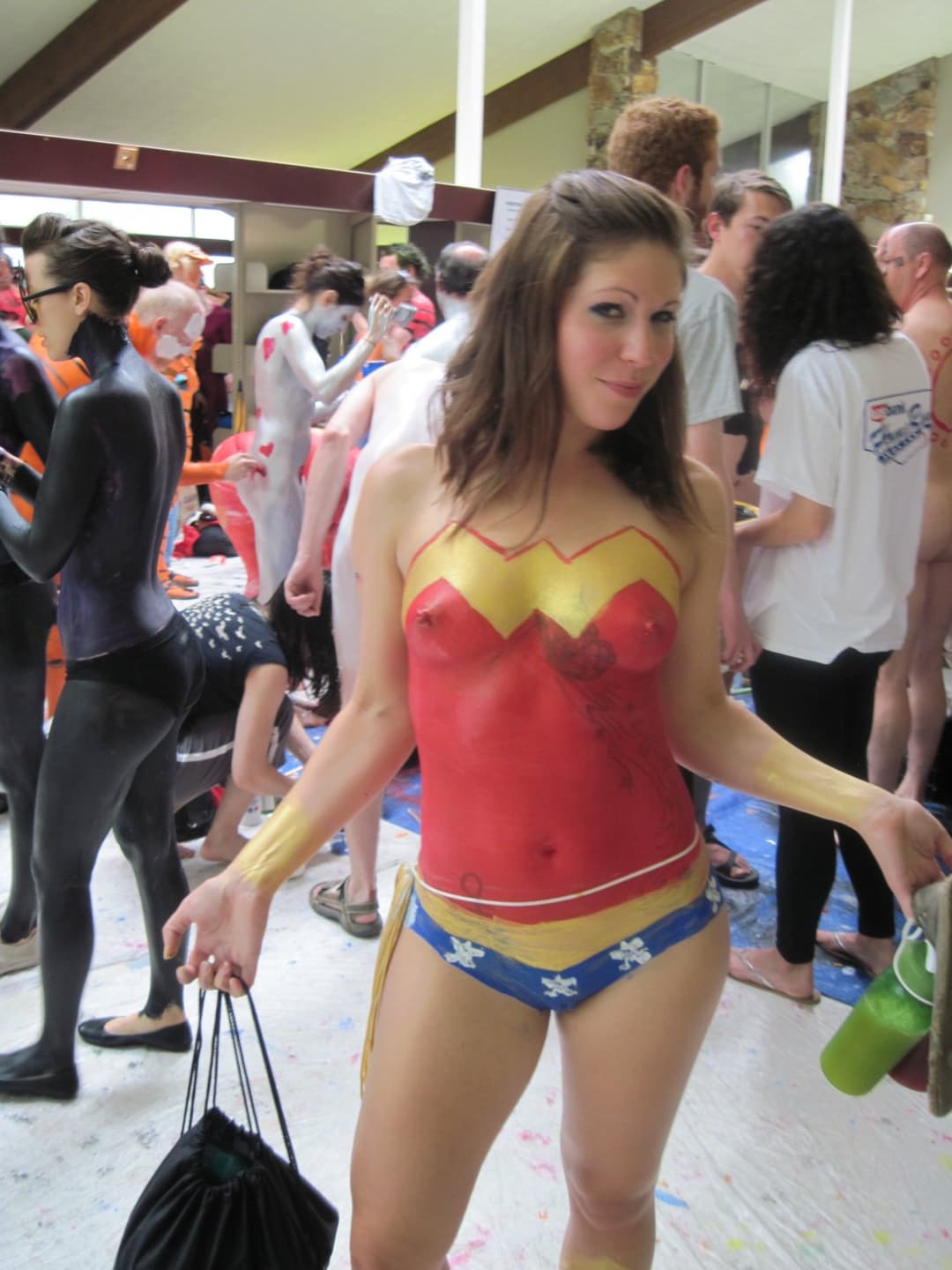 bodypaint in public