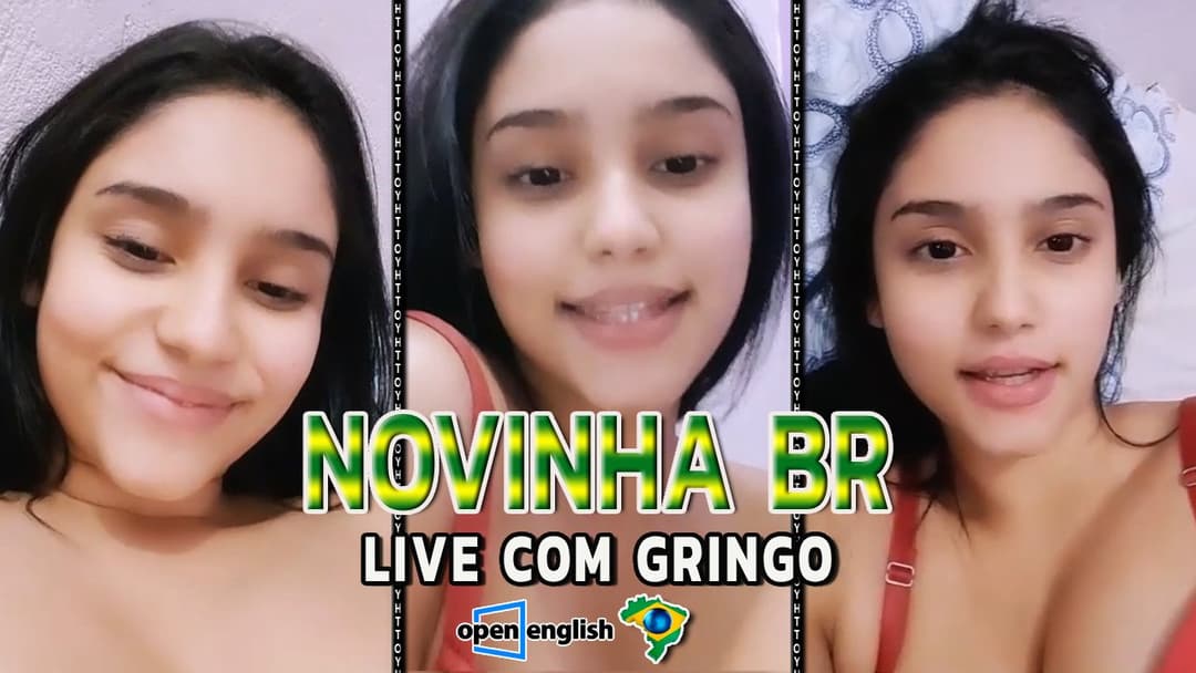NOVINHA BR - LIVE COM GRINGO