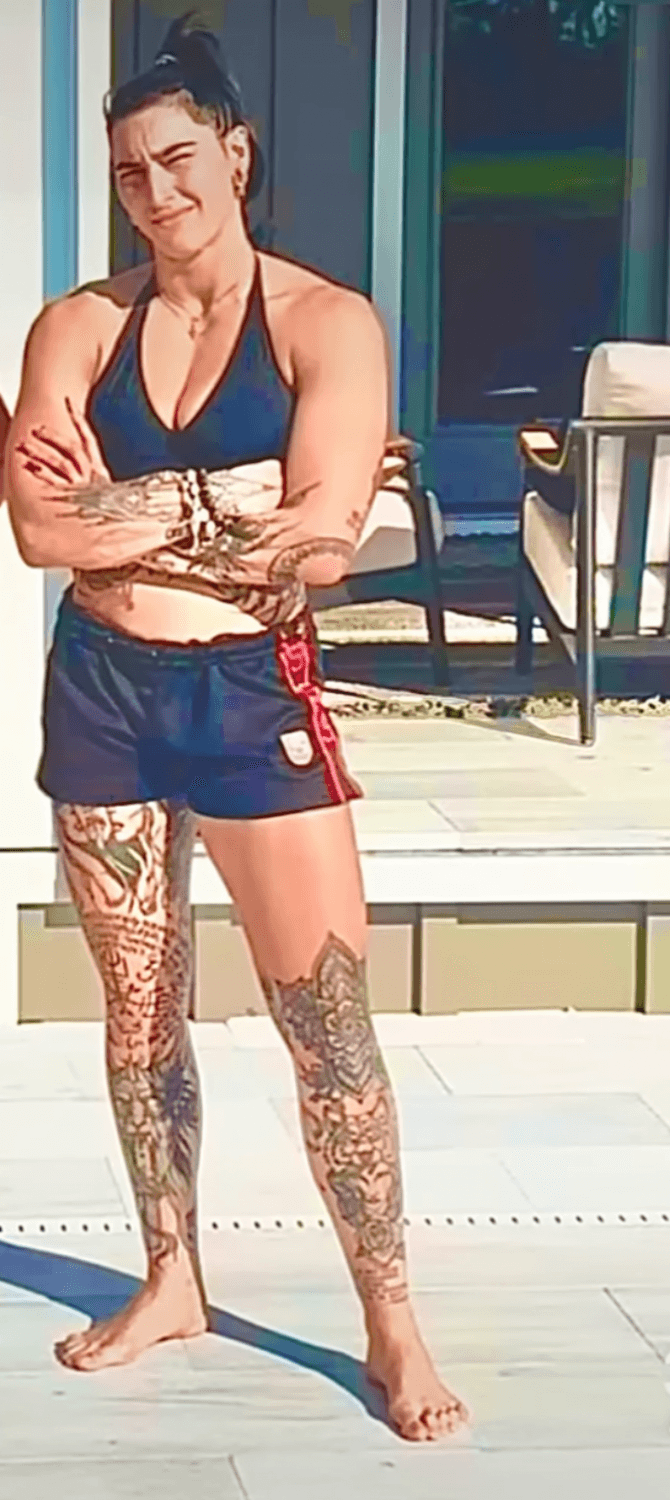 Rhea Ripley barefeet