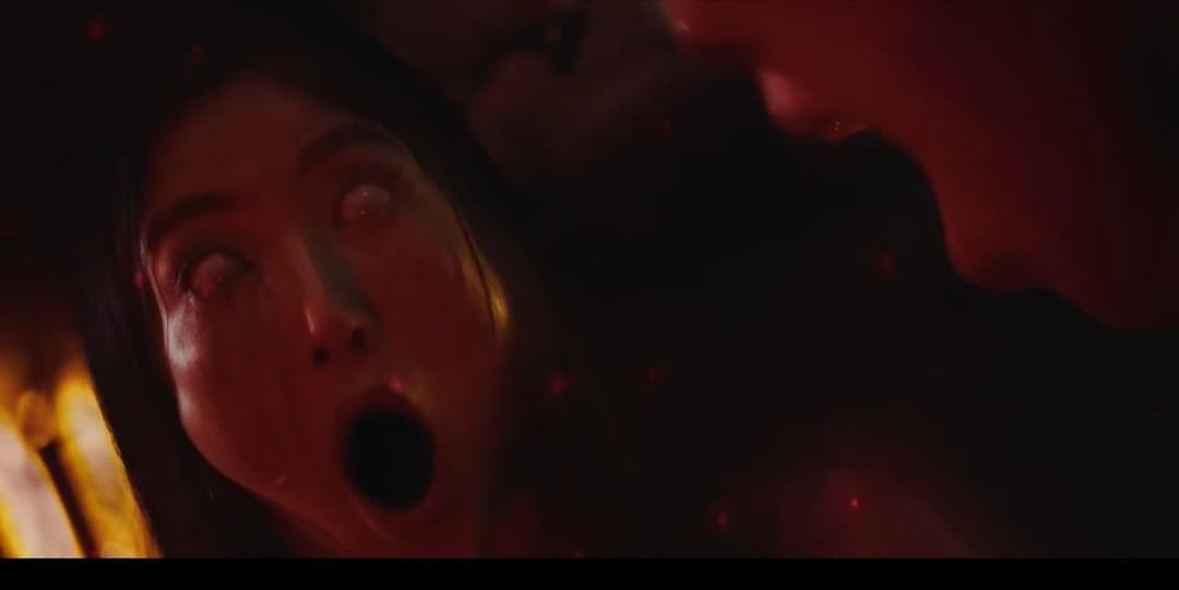 Asian woman shows Ebony detective the truth.